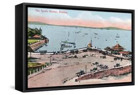 The Apollo Bunder, Bombay, India, Early 20th Century-null-Framed Stretched Canvas