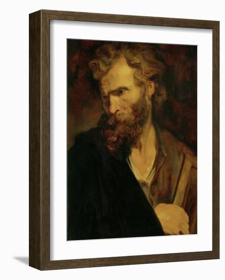 The Apostle Judas Thaddaeus, 1619-1621-Sir Anthony Van Dyck-Framed Giclee Print