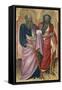 The Apostle Paul and John the Baptist, C.1418-20-Piero Di Alvaro-Framed Stretched Canvas