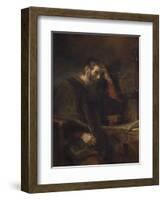 The Apostle Paul, C. 1657-Rembrandt van Rijn-Framed Art Print