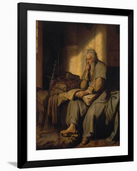 The Apostle Paul in Prison, 1627-Rembrandt van Rijn-Framed Giclee Print