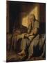 The Apostle Paul in Prison, 1627-Rembrandt van Rijn-Mounted Giclee Print