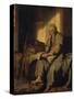 The Apostle Paul in Prison, 1627-Rembrandt van Rijn-Stretched Canvas