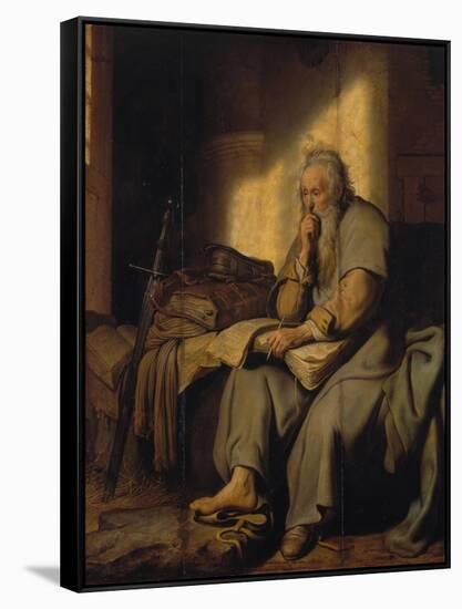 The Apostle Paul in Prison, 1627-Rembrandt van Rijn-Framed Stretched Canvas