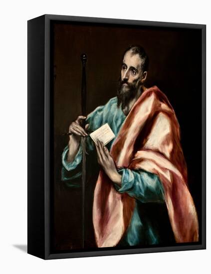 The Apostle Paul-El Greco-Framed Stretched Canvas