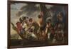 The Apostle Peter Finding the Tribute Money in the Mouth of the Fish. also Called The Ferry Boat to-Jacob Jordaens-Framed Giclee Print