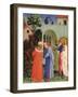 The Apostle Saint James the Greater Freeing the Magician Hermogenes-Fra Angelico-Framed Giclee Print