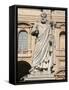 The Apostle Saint Peter Holding the Keys, Square of Sant Peter, City of the Vatican-Prisma Archivo-Framed Stretched Canvas