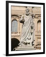 The Apostle Saint Peter Holding the Keys, Square of Sant Peter, City of the Vatican-Prisma Archivo-Framed Photographic Print