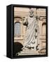 The Apostle Saint Peter Holding the Keys, Square of Sant Peter, City of the Vatican-Prisma Archivo-Framed Stretched Canvas