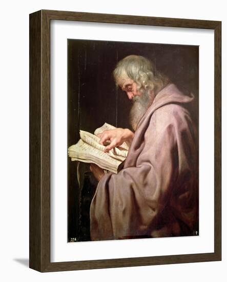 The Apostle Simon (Peter)-Peter Paul Rubens-Framed Giclee Print