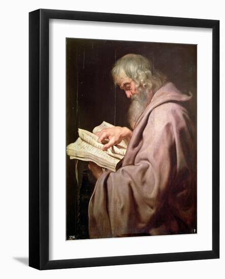 The Apostle Simon (Peter)-Peter Paul Rubens-Framed Giclee Print