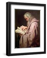 The Apostle Simon (Peter)-Peter Paul Rubens-Framed Premium Giclee Print