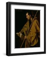 The Apostle St. Thomas, circa 1619-20-Diego Velazquez-Framed Giclee Print