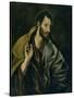 The Apostle Thomas-El Greco-Stretched Canvas