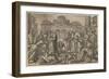 The Apostles Distribute the Money to Those in Need, Ca. 1600-Jan Sadeler-Framed Giclee Print
