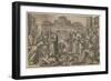 The Apostles Distribute the Money to Those in Need, Ca. 1600-Jan Sadeler-Framed Giclee Print