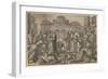 The Apostles Distribute the Money to Those in Need, Ca. 1600-Jan Sadeler-Framed Giclee Print