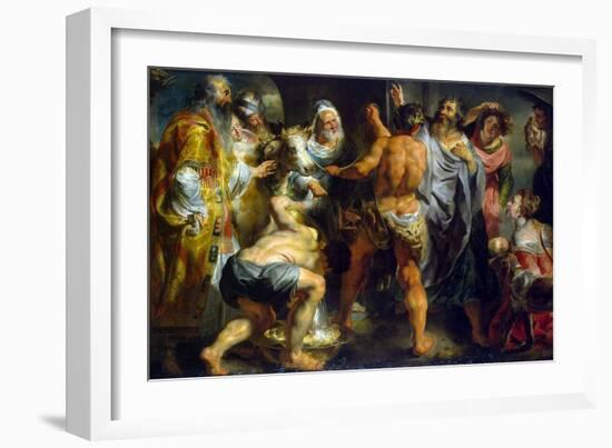 The Apostles Paul and Barnabas in Lystra, C1616-1617-Jacob Jordaens-Framed Giclee Print