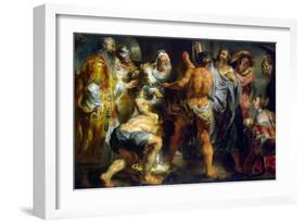 The Apostles Paul and Barnabas in Lystra, C1616-1617-Jacob Jordaens-Framed Giclee Print