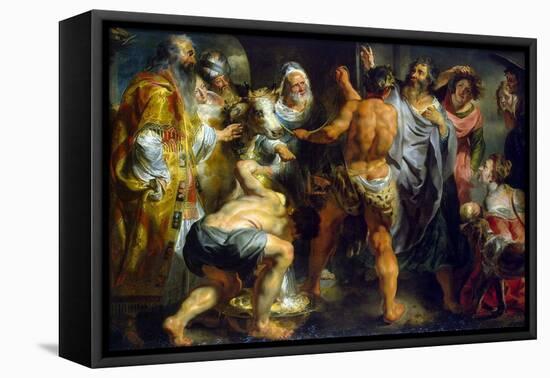 The Apostles Paul and Barnabas in Lystra, C1616-1617-Jacob Jordaens-Framed Stretched Canvas