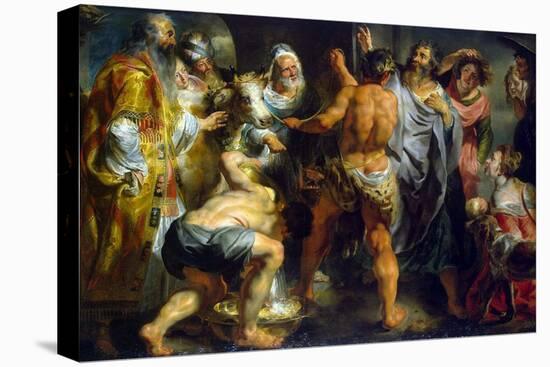 The Apostles Paul and Barnabas in Lystra, C1616-1617-Jacob Jordaens-Stretched Canvas