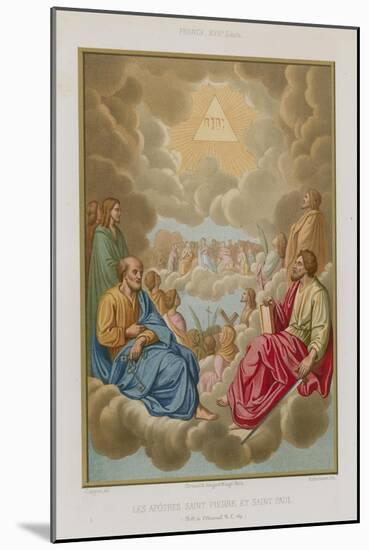 The Apostles Saint Peter and Saint Paul-null-Mounted Giclee Print