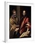 The Apostles St. Peter and St. Paul, 1587-1592-El Greco-Framed Giclee Print