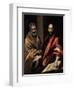 The Apostles St. Peter and St. Paul, 1587-1592-El Greco-Framed Giclee Print