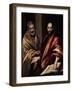 The Apostles St. Peter and St. Paul, 1587-1592-El Greco-Framed Giclee Print