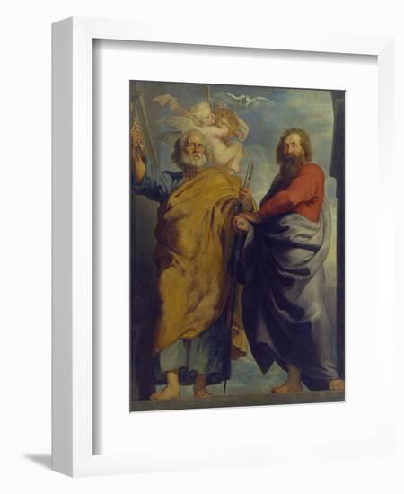 The Apostles St. Peter and St. Paul-Peter Paul Rubens-Framed Giclee Print