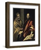 The Apostles St. Peter and St. Paul-El Greco-Framed Giclee Print