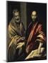 The Apostles St. Peter and St. Paul-El Greco-Mounted Giclee Print