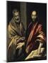 The Apostles St. Peter and St. Paul-El Greco-Mounted Giclee Print