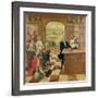 The Apothecary C. Morelot in His Pharmacy, 1751-C. Souville-Framed Giclee Print