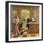 The Apothecary C. Morelot in His Pharmacy, 1751-C. Souville-Framed Giclee Print