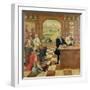 The Apothecary C. Morelot in His Pharmacy, 1751-C. Souville-Framed Giclee Print