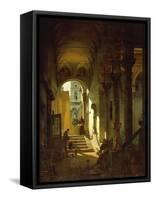 The Apothecary of a Cloister, 1823-Giovanni Migliara-Framed Stretched Canvas