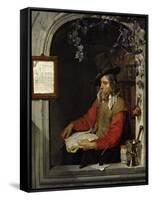 The Apothecary Or, the Chemist-Gabriel Metsu-Framed Stretched Canvas