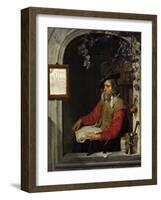 The Apothecary Or, the Chemist-Gabriel Metsu-Framed Giclee Print