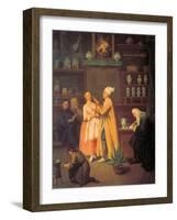 The Apothecary-Pietro Longhi-Framed Giclee Print