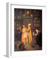 The Apothecary-Pietro Longhi-Framed Giclee Print