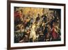 The Apotheosis of Henri IV and the Proclamation of the Regency of Marie de Medici, 1622-25-Peter Paul Rubens-Framed Giclee Print