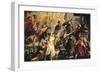 The Apotheosis of Henri IV and the Proclamation of the Regency of Marie de Medici, 1622-25-Peter Paul Rubens-Framed Giclee Print