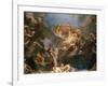 The Apotheosis of Hercules, Ceiling of Hercules Salon, Decorated 1710-Francois Lemoyne-Framed Giclee Print