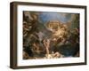 The Apotheosis of Hercules, Ceiling of Hercules Salon, Decorated 1710-Francois Lemoyne-Framed Giclee Print