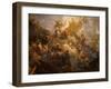 The Apotheosis of Hercules, Ceiling of Hercules Salon, Decorated 1710-Francois Lemoyne-Framed Giclee Print