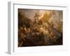 The Apotheosis of Hercules, Ceiling of Hercules Salon, Decorated 1710-Francois Lemoyne-Framed Giclee Print