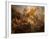 The Apotheosis of Hercules, Ceiling of Hercules Salon, Decorated 1710-Francois Lemoyne-Framed Giclee Print