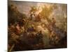 The Apotheosis of Hercules, Ceiling of Hercules Salon, Decorated 1710-Francois Lemoyne-Mounted Giclee Print